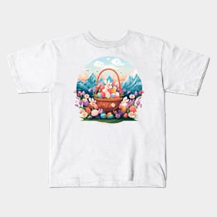 Easter basket Kids T-Shirt